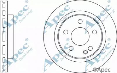 APEC BRAKING dsk3154 -  Тормозной диск